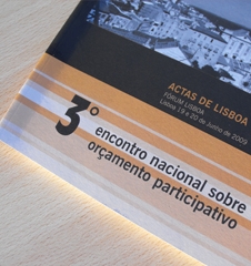 Actas de Lisboa - III Encontro Nacional sobre Orçamento Participativo