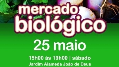 Este sábado visite o Mercado Biológico de Faro